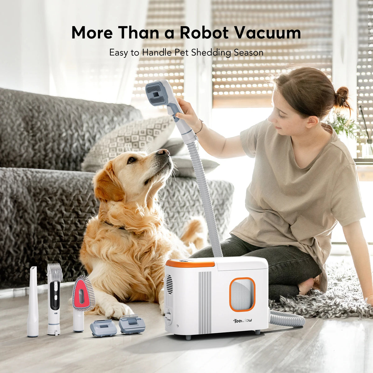 Teendow D20S Max+ Robot Vacuum Cleaner with LiDAR Smart Mapping, 6000Pa Suction, 150Min Runtime, Self-Charging & No-Go Zones
