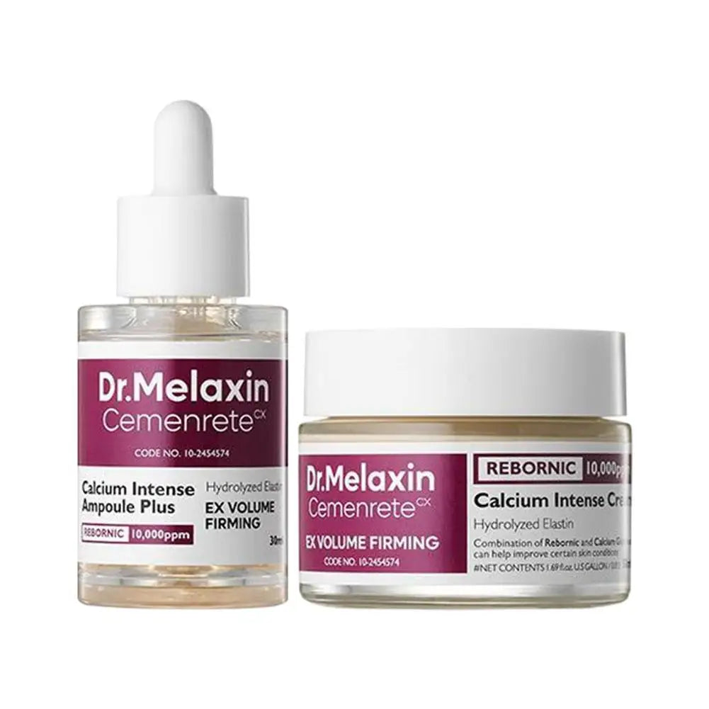 Korea Cemenrete Collagen Set Cemenrete Calcium Volume Multi Balm Calcium Ampoule Serum Black Rice White Rice Exfoliating Essence