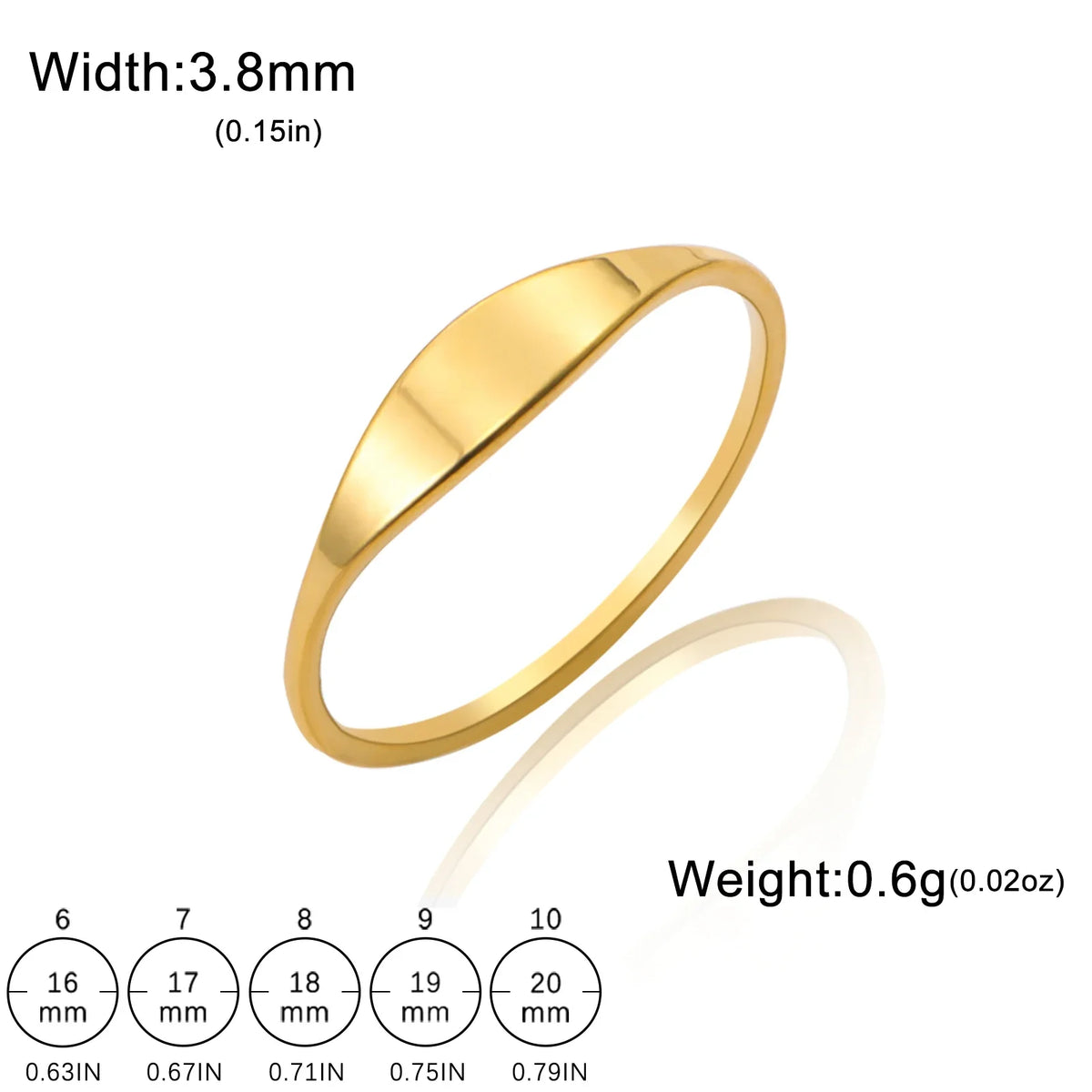 Cazador Personalized Name Rings for Women Stainless Steel Gold Color Custom Date Number Engraved Ring Jewelry Valentine Gift