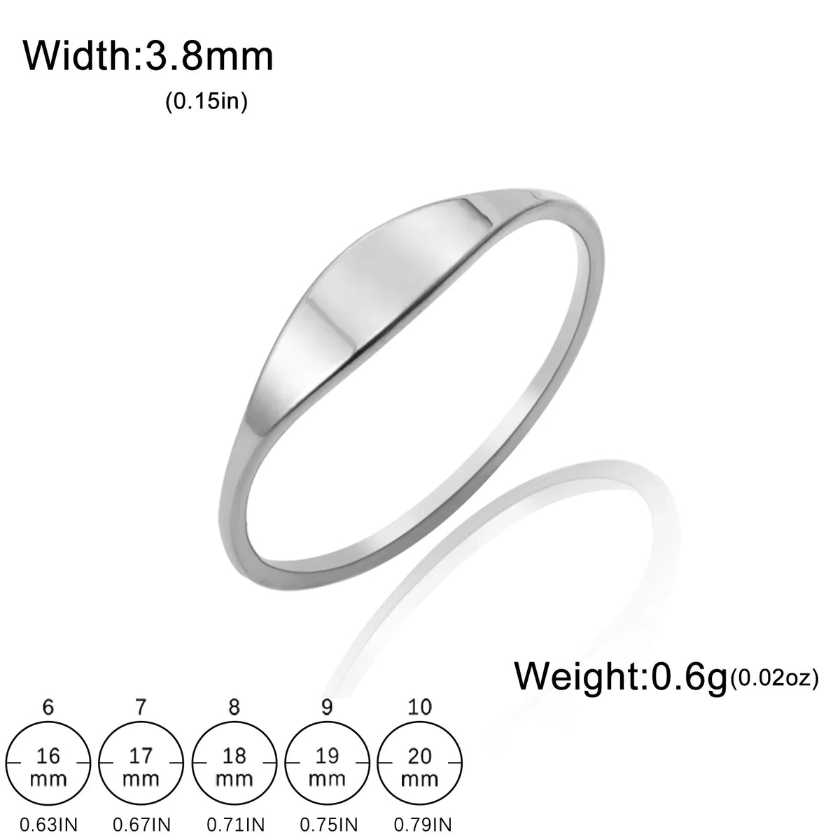 Cazador Personalized Name Rings for Women Stainless Steel Gold Color Custom Date Number Engraved Ring Jewelry Valentine Gift