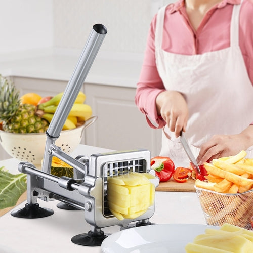 VEVOR French Fry Cutter, Potato Slicer with 1/2-Inch and 3/8-Inch